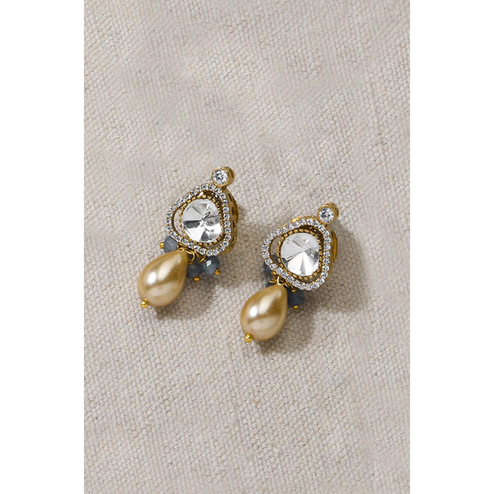 Joules By Radhika Kundan Whisper Earrings