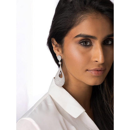 Joules By Radhika Teardrop Statement Earrings