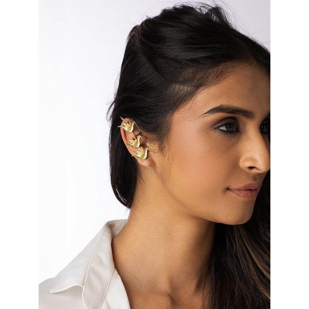 Joules By Radhika Flying Birds Earrings