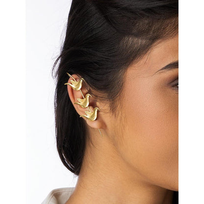 Joules By Radhika Flying Birds Earrings