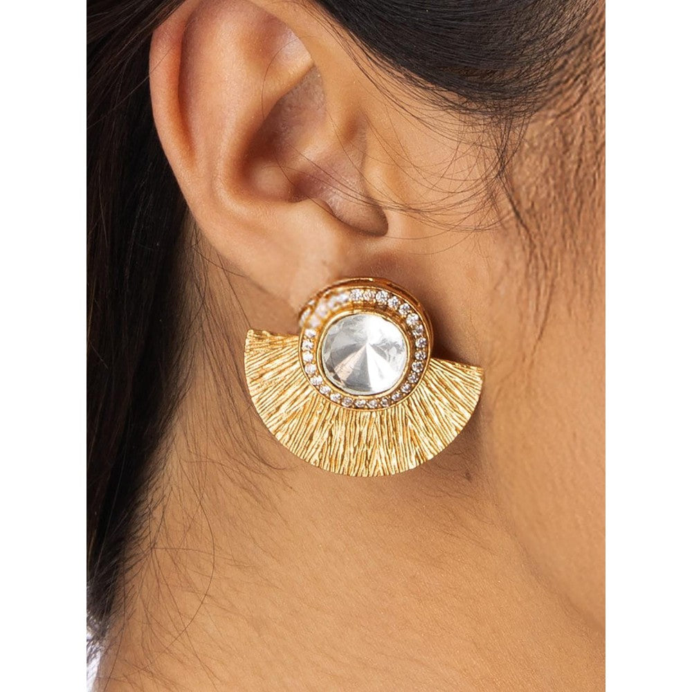 Joules By Radhika Tassel Fan Stud Earrings