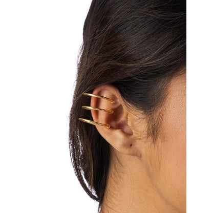 Joules By Radhika Triple Hoop Earrings