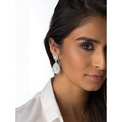 Joules By Radhika Chandelier Pear Drop Earrings