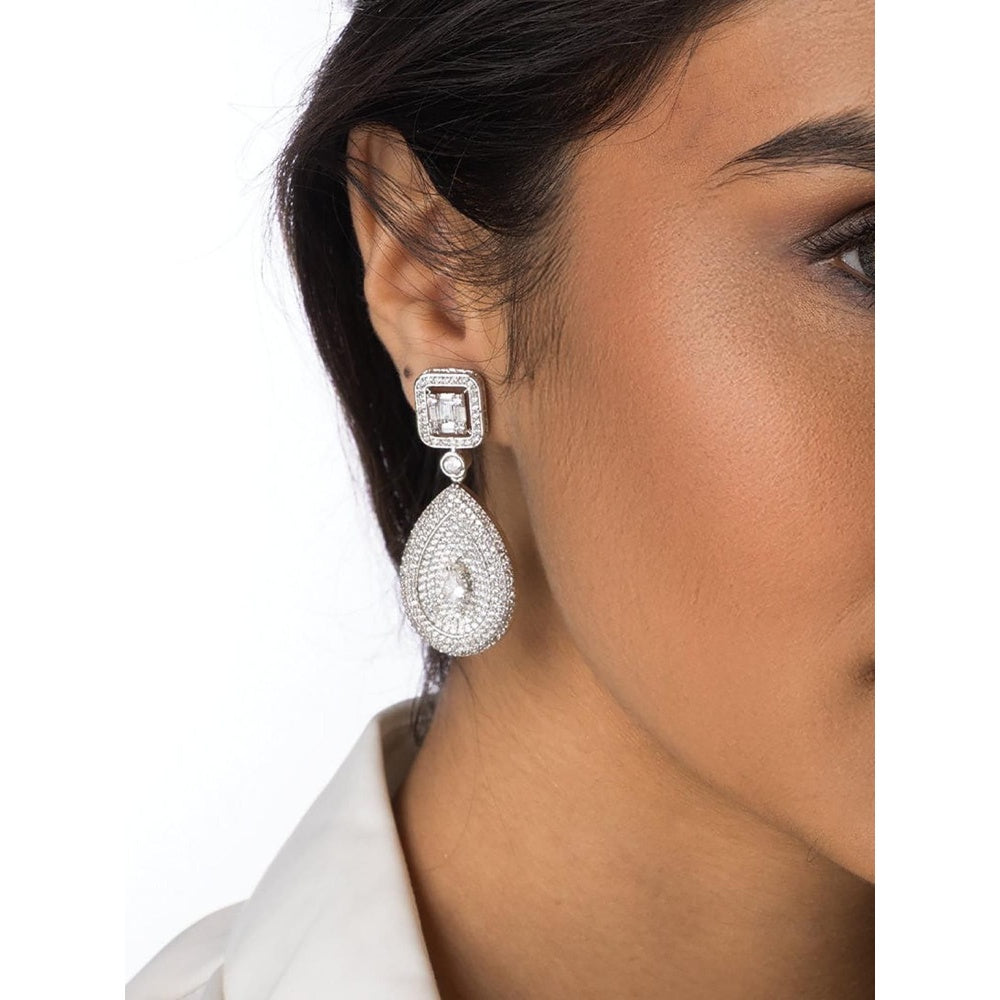 Joules By Radhika Chandelier Pear Drop Earrings
