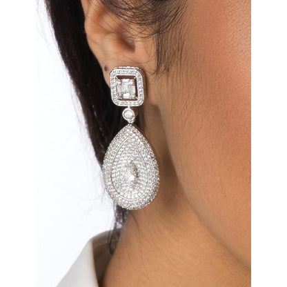 Joules By Radhika Chandelier Pear Drop Earrings