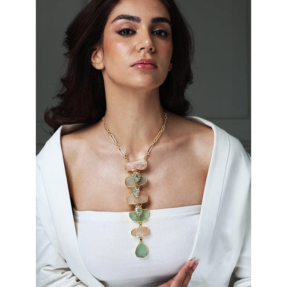 Joules By Radhika Stylish Long Necklace