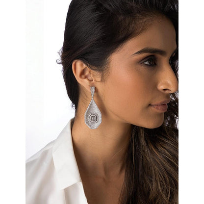 Joules By Radhika Textured Drop Earrings