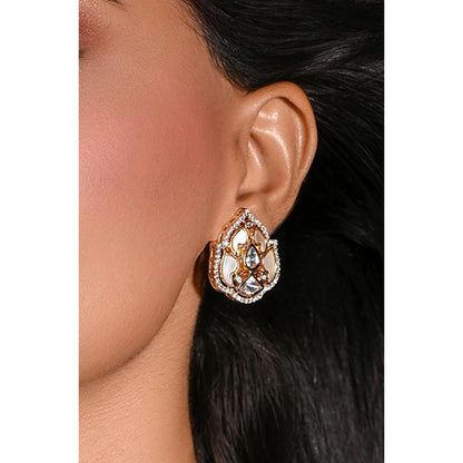 Joules By Radhika Kundan Twilight Earrings