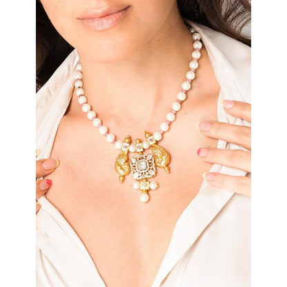 Joules By Radhika Ornate Beaded Accent Necklace