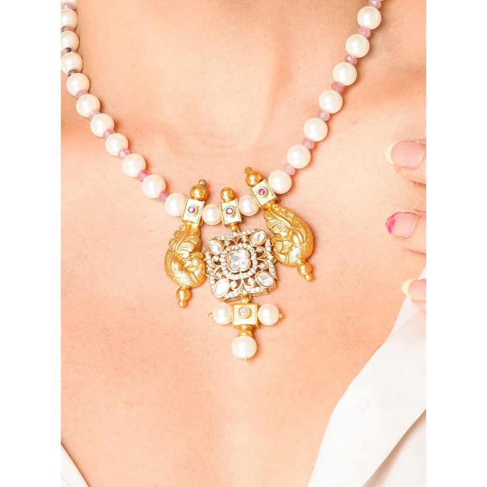 Joules By Radhika Ornate Beaded Accent Necklace