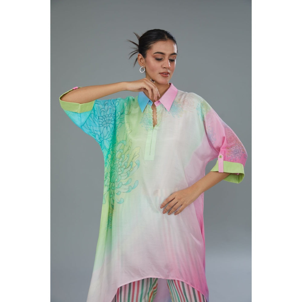 Kahani Lush Multi Color Printed Co-Ord (Set of 2)