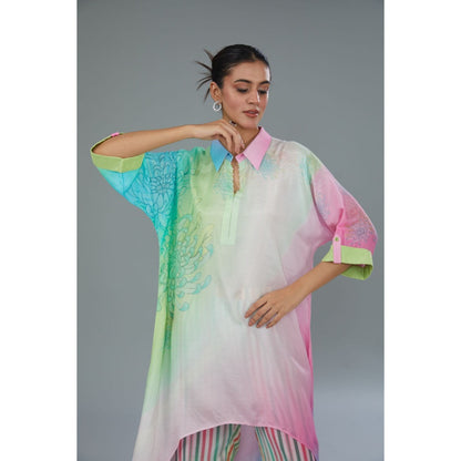 Kahani Lush Multi Color Printed Co-Ord (Set of 2)