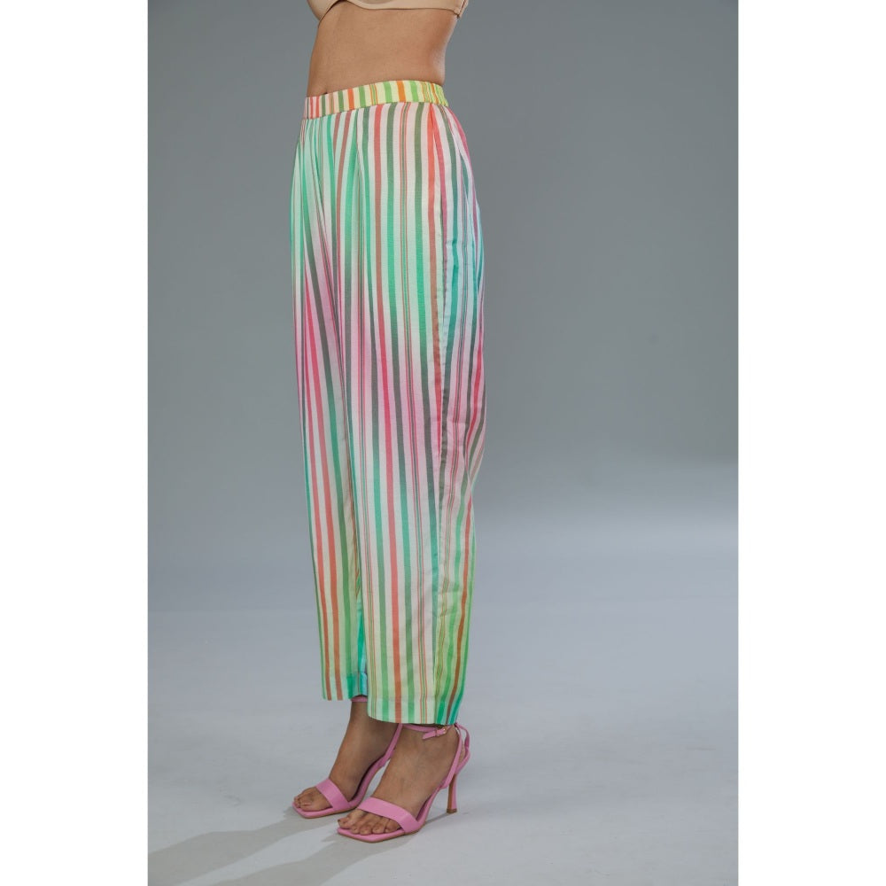 Kahani Lush Multi Color Printed Co-Ord (Set of 2)