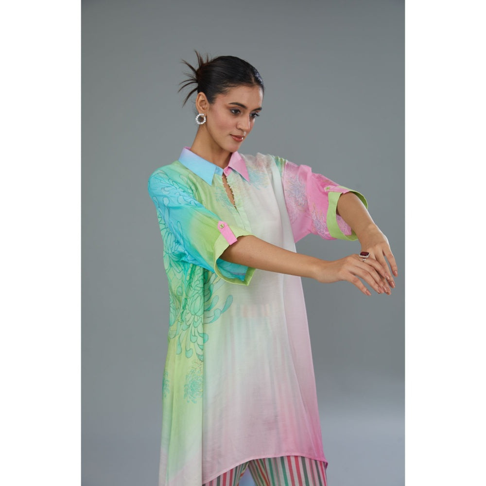 Kahani Lush Multi Color Printed Co-Ord (Set of 2)