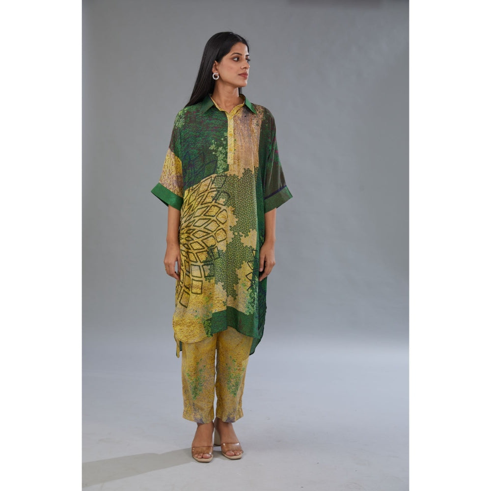 Kahani Lush Multi Color Printed Co-Ord (Set of 2)