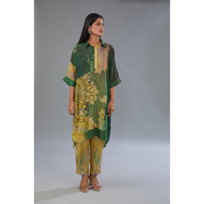Kahani Lush Multi Color Printed Co-Ord (Set of 2)