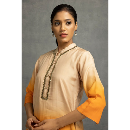 Kahani Lush Ombre Orange Kurta & Pant (Set of 2)