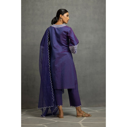 Kahani Lush Purple Kurta & Pant with Dupatta (Set of 3)