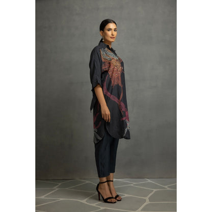 Kahani Lush Black Printed Co-Ord (Set of 2)