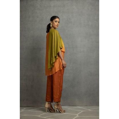 Kahani Lush Green Ombre Co-Ord (Set of 2)