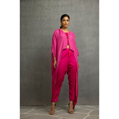 Kahani Lush Pink Kaftan & Pant (Set of 2)