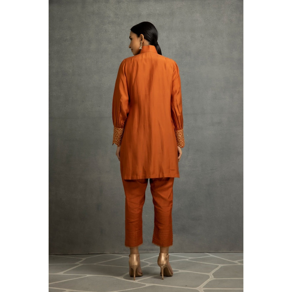 Kahani Lush Brown Kurta & Pant (Set of 2)