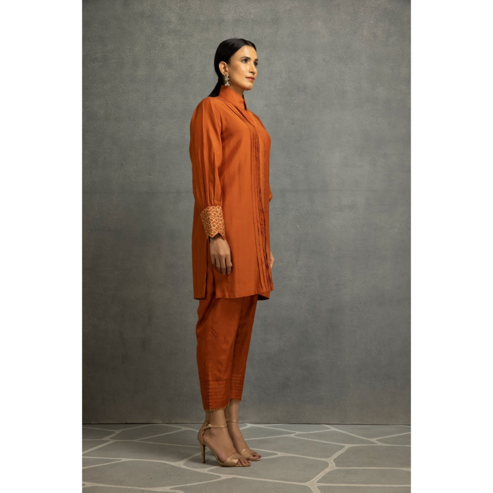 Kahani Lush Brown Kurta & Pant (Set of 2)