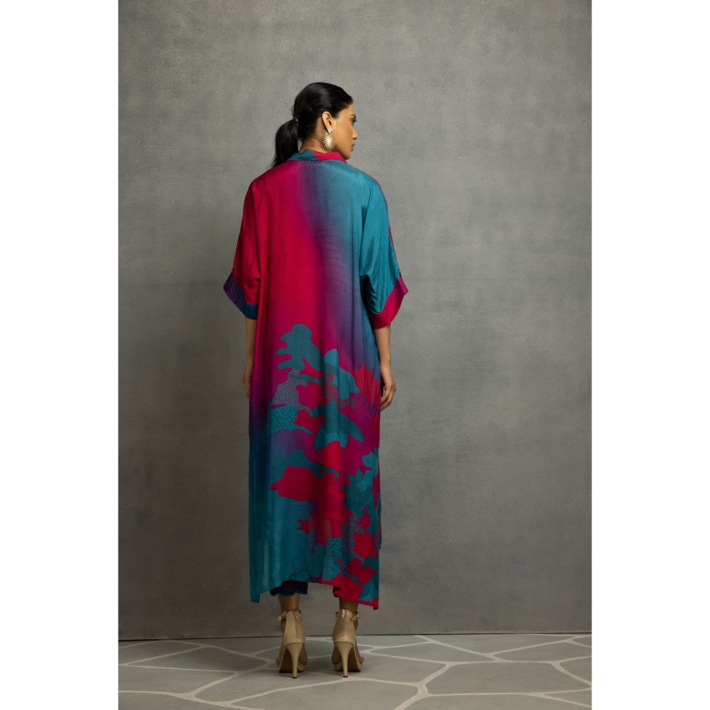 Kahani Lush Blue Kurta & Pant (Set of 2)
