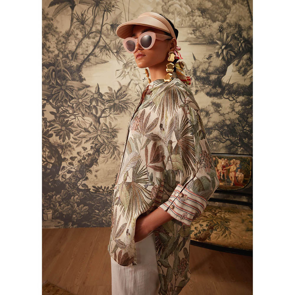 KALISTA Green Camila Tunic