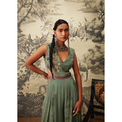 KALISTA Sage Green Freya Jumpsuit