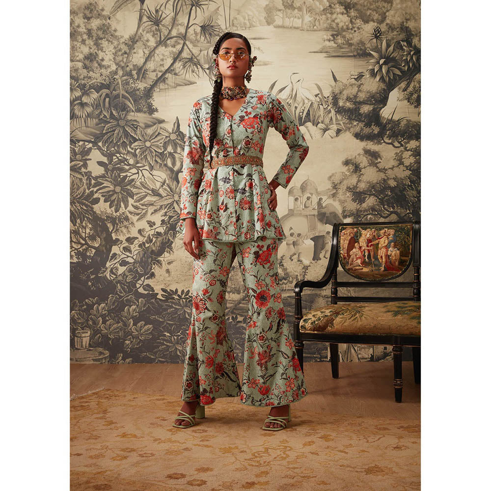 KALISTA Green Cynthia Co Ord (Set of 3)