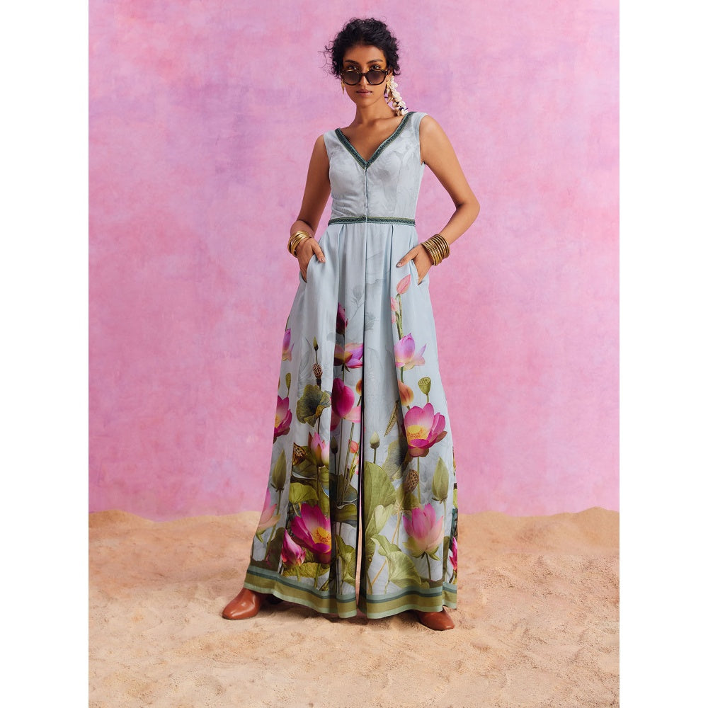 KALISTA Aqua Isra Jumpsuit