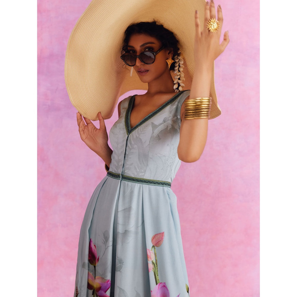 KALISTA Aqua Isra Jumpsuit