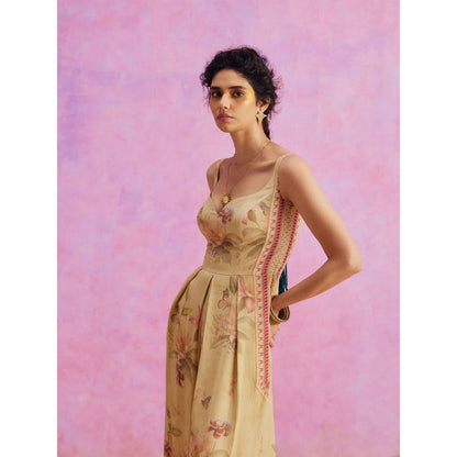 KALISTA Lime Green Ciara Jumpsuit