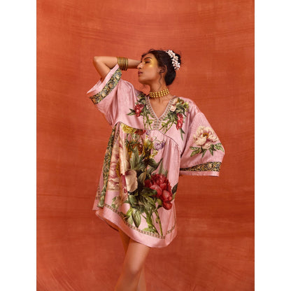 KALISTA Dusty Mauve Melinda Dress