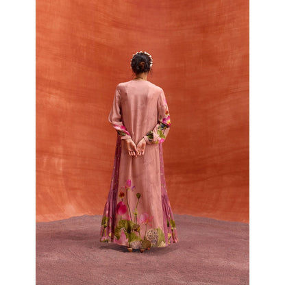 KALISTA Dusty Pink Naira Jalabiya Dress