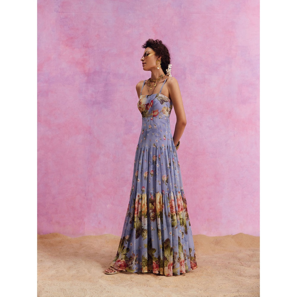 KALISTA Blue Periwinkle Urika Dress