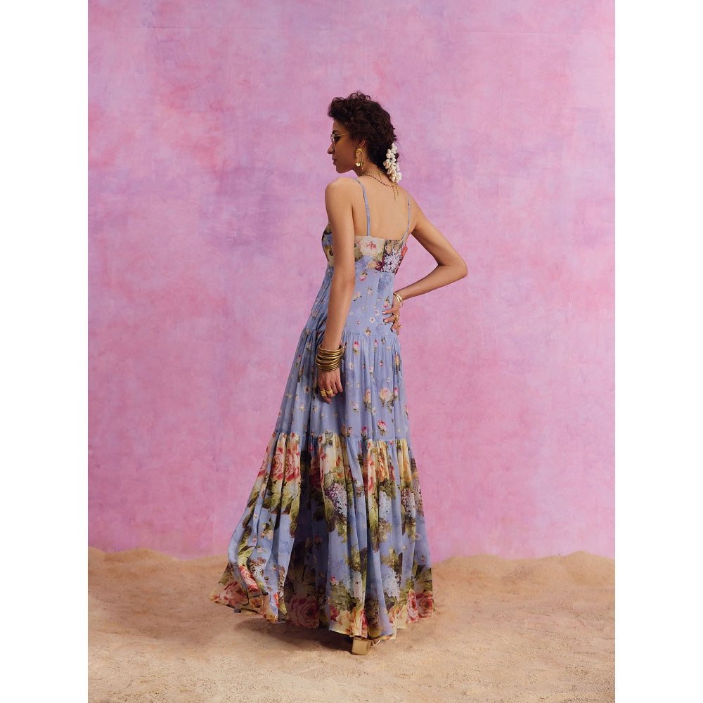 KALISTA Blue Periwinkle Urika Dress