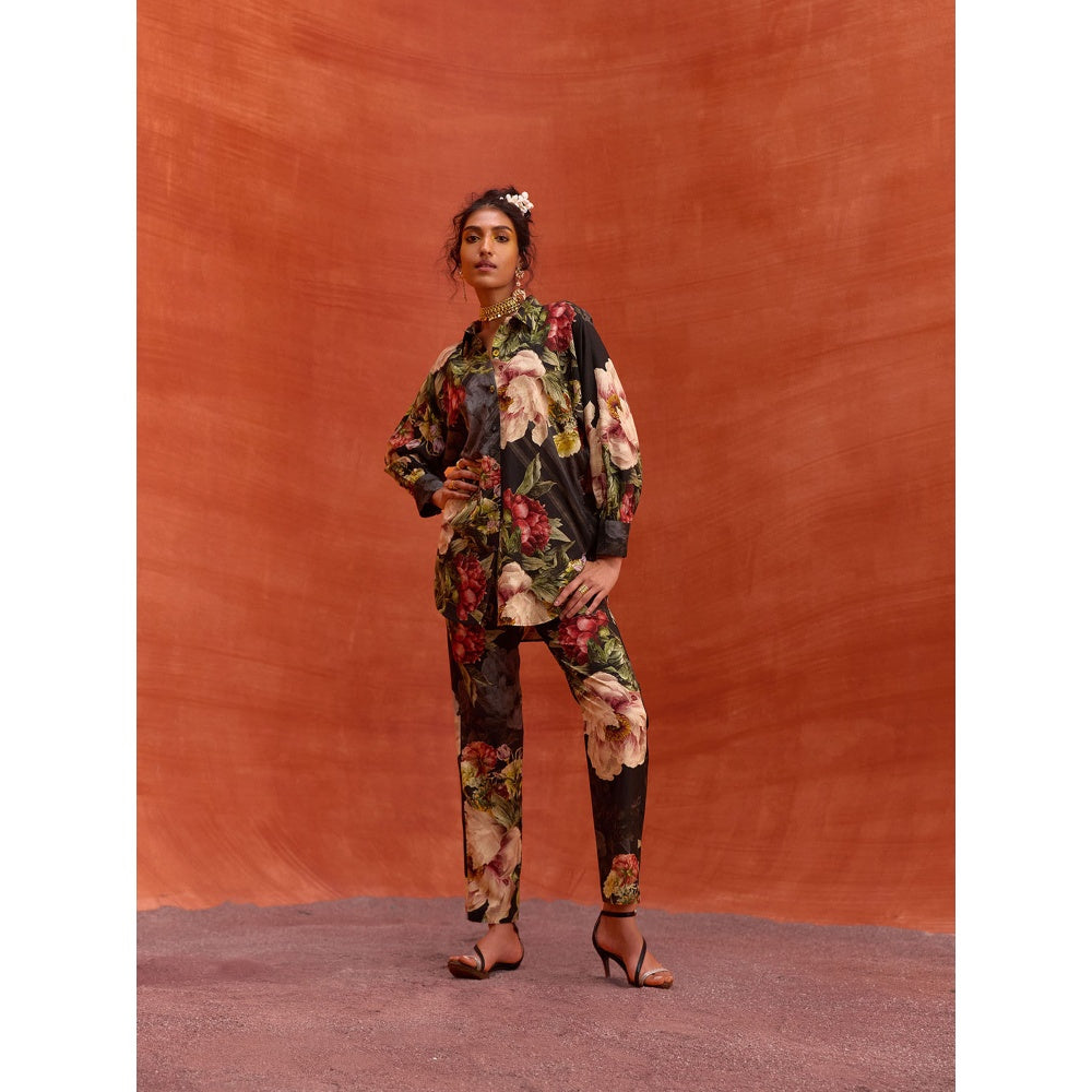 KALISTA Black Melinda Co-Ord (Set of 2)