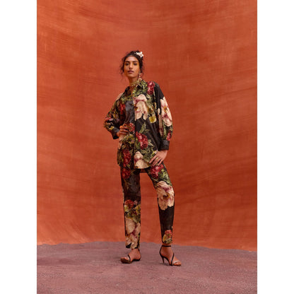 KALISTA Black Melinda Co-Ord (Set of 2)