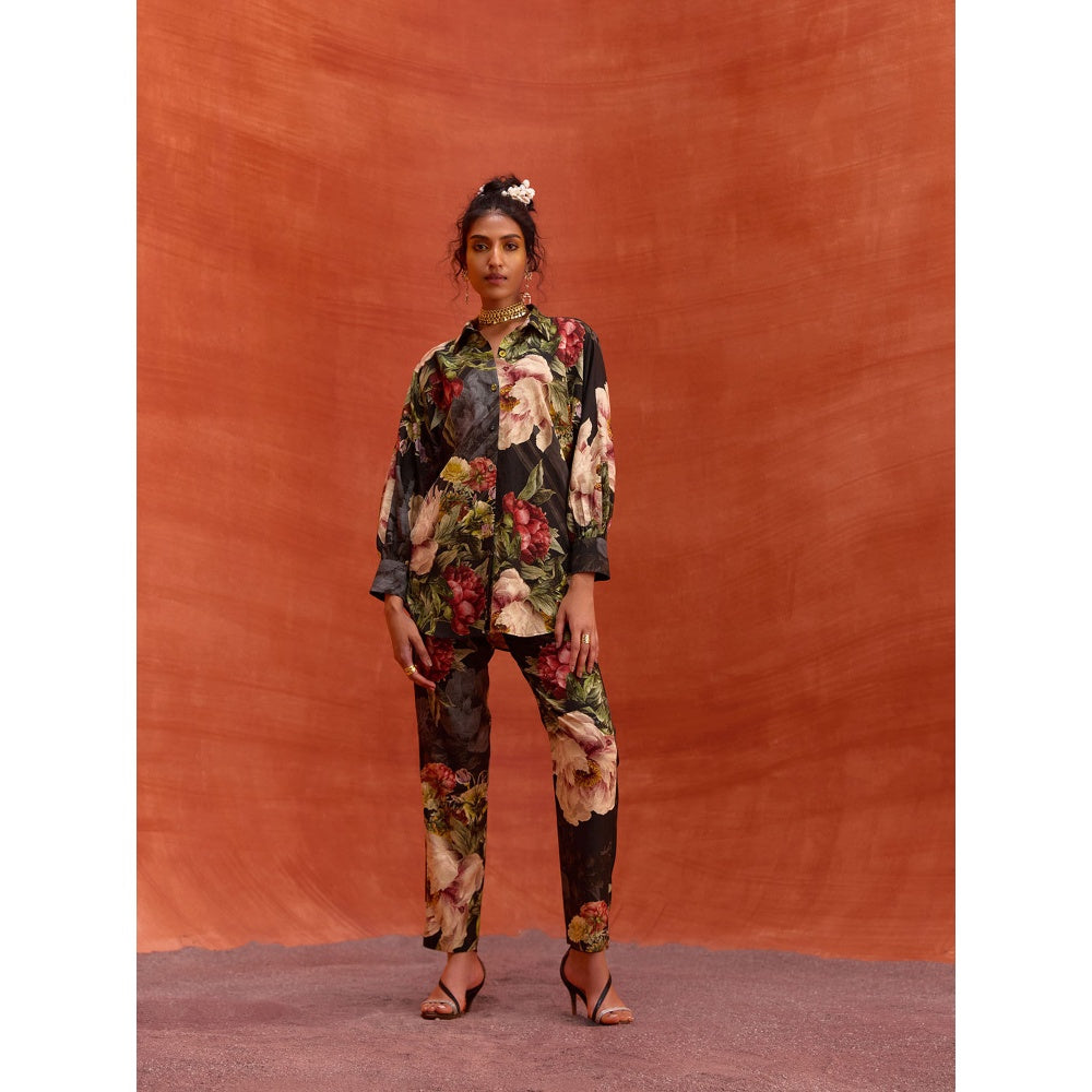 KALISTA Black Melinda Co-Ord (Set of 2)