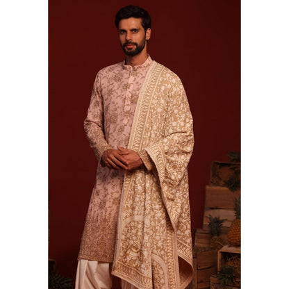 KALPRAAG Tanvik Pink Kurta with Patiala Pant and Dupatta