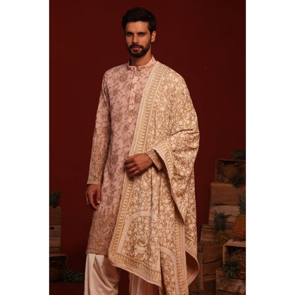 KALPRAAG Tanvik Pink Kurta with Patiala Pant and Dupatta