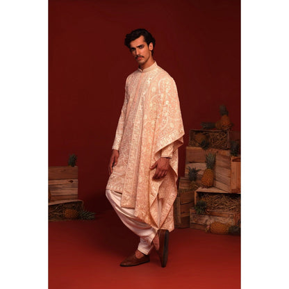 KALPRAAG Adith Pink Kurta with Patiala Pant and Dupatta