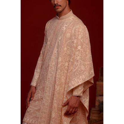 KALPRAAG Adith Pink Kurta with Patiala Pant and Dupatta