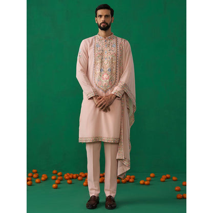KALPRAAG Deer Pink Kurta with Pant and Dupatta