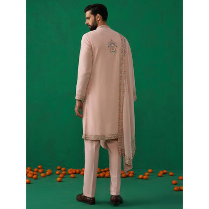 KALPRAAG Deer Pink Kurta with Pant and Dupatta