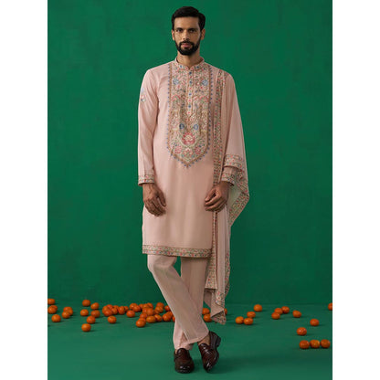KALPRAAG Deer Pink Kurta with Pant and Dupatta