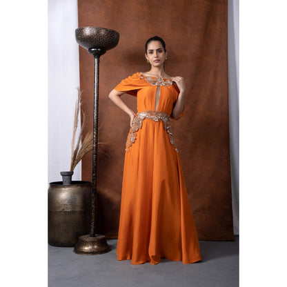 Kanika Verma Atlantis Embroidered Long Dress