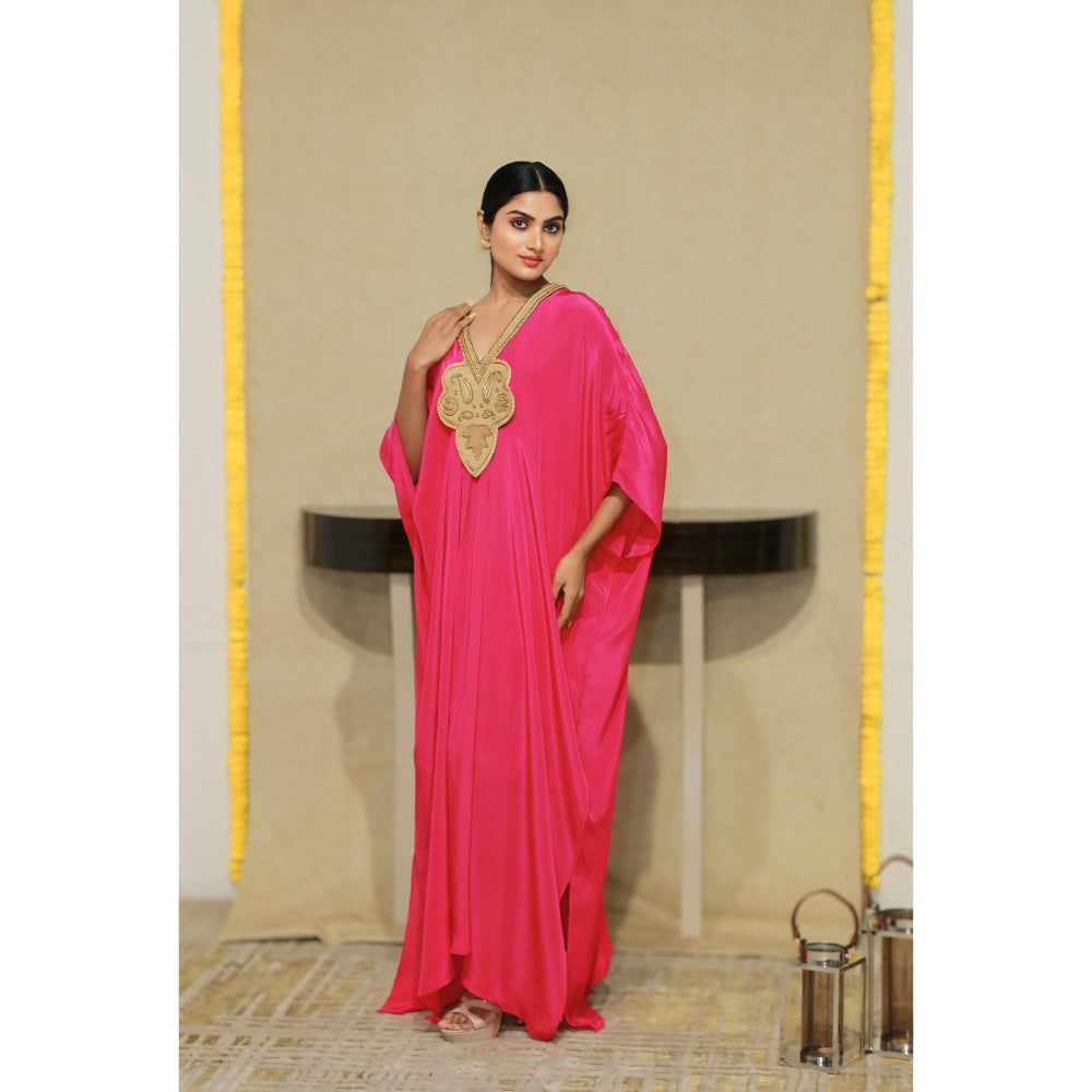 Kanika Verma Zyna Zardozi Kaftan Dress